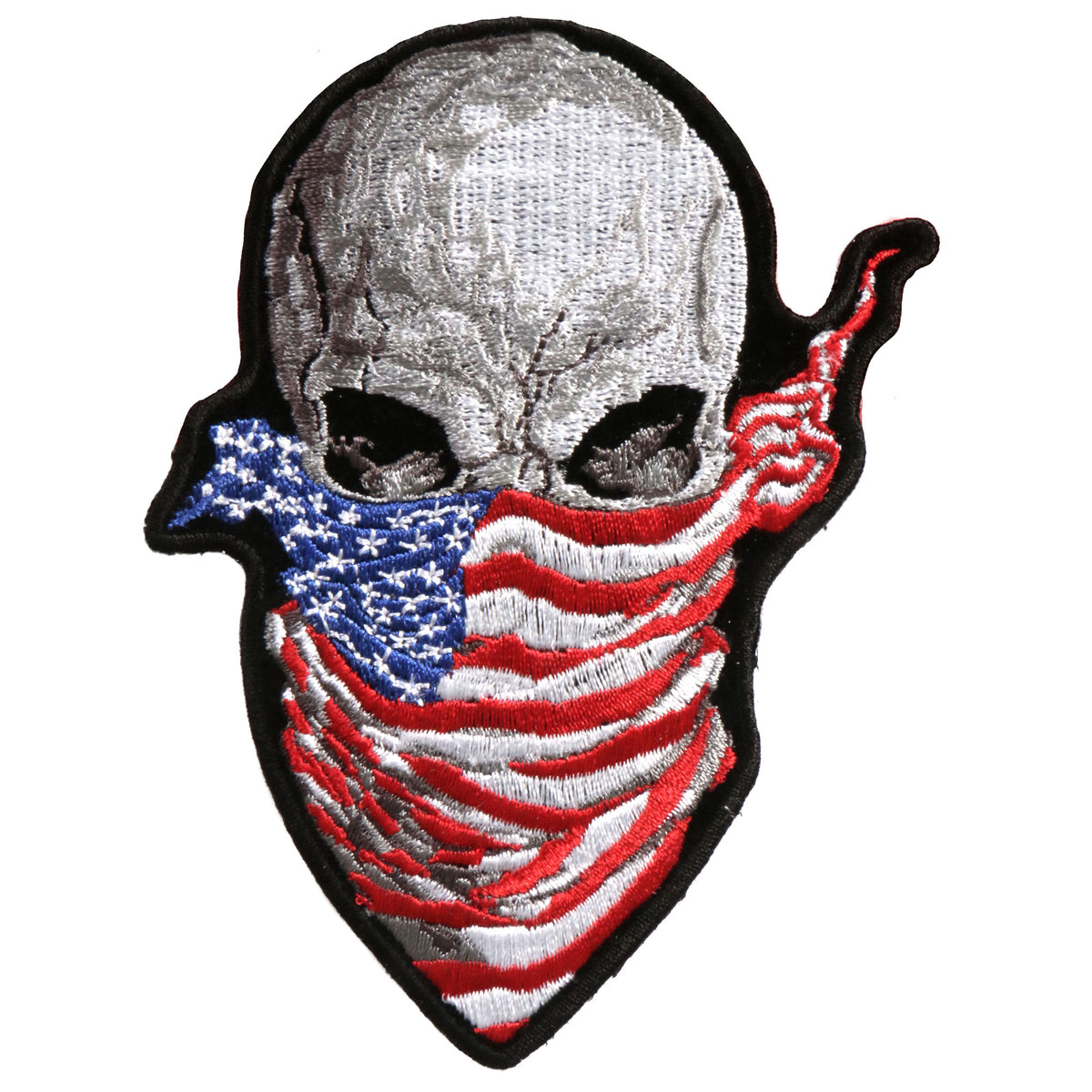 Hot Leathers America and Rising Skull Patch