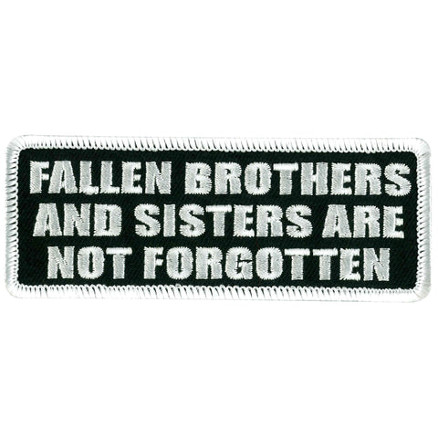 Hot Leathers Fallen Brothers and Sisters 4" Patch