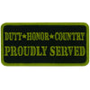 Hot Leathers PPL9420 Duty Honor Country Patch