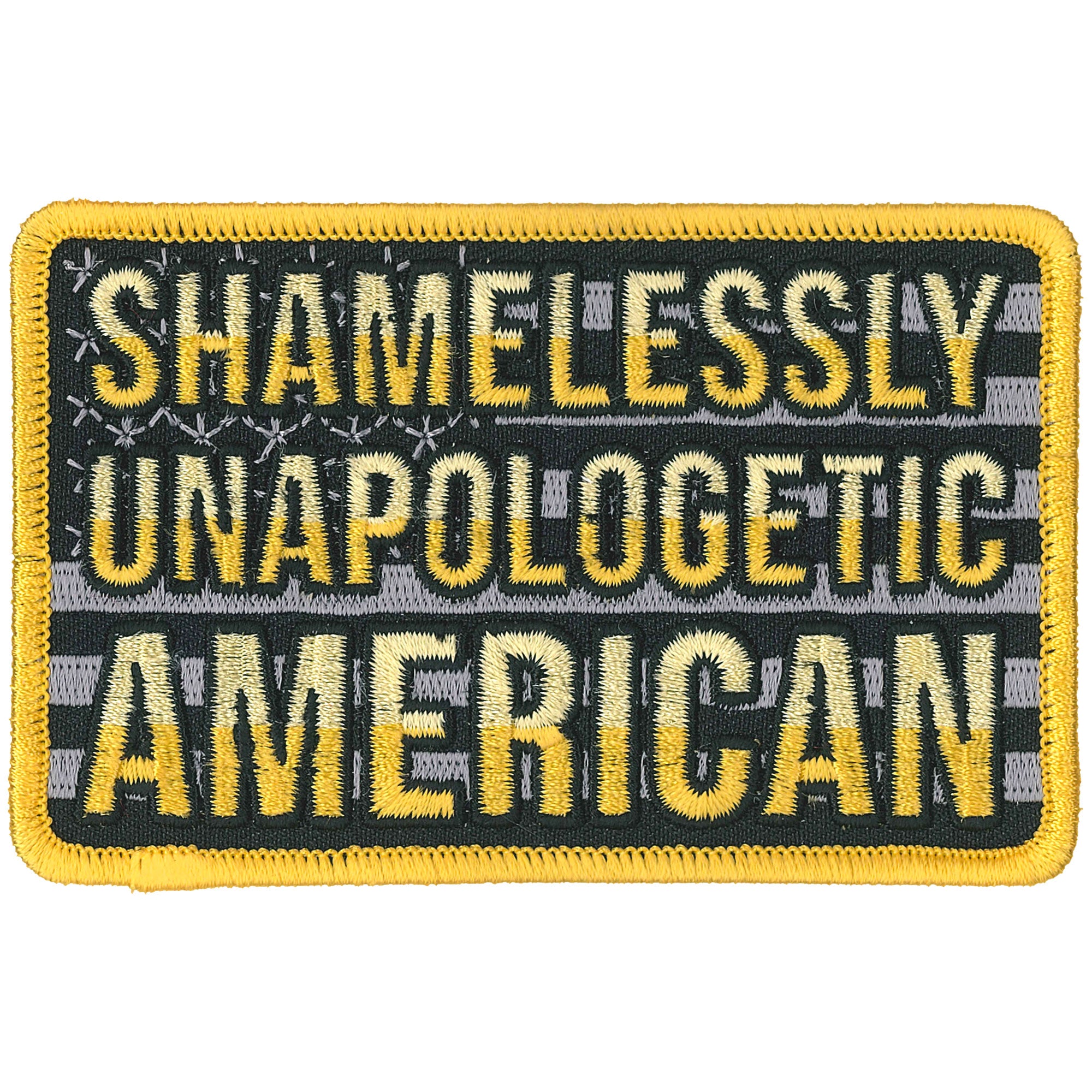 PATCH UNAPOLOGETIC FLAG