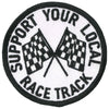 Hot Leathers Support Your Local Racetrack 3" Patch