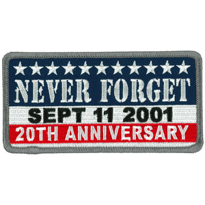 Hot Leathers PPL9880 9-11 Never Forget 4.5" Patch