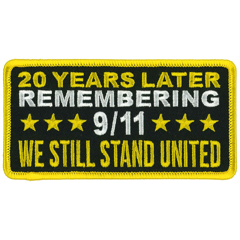Hot Leathers PPL9881 9-11 Still United 4.5" Patch