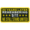 Hot Leathers PPL9881 9-11 Still United 4.5" Patch