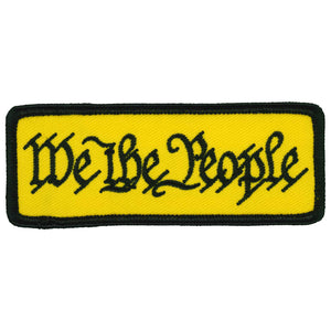 Hot Leathers We the People 4" X 2" Patch