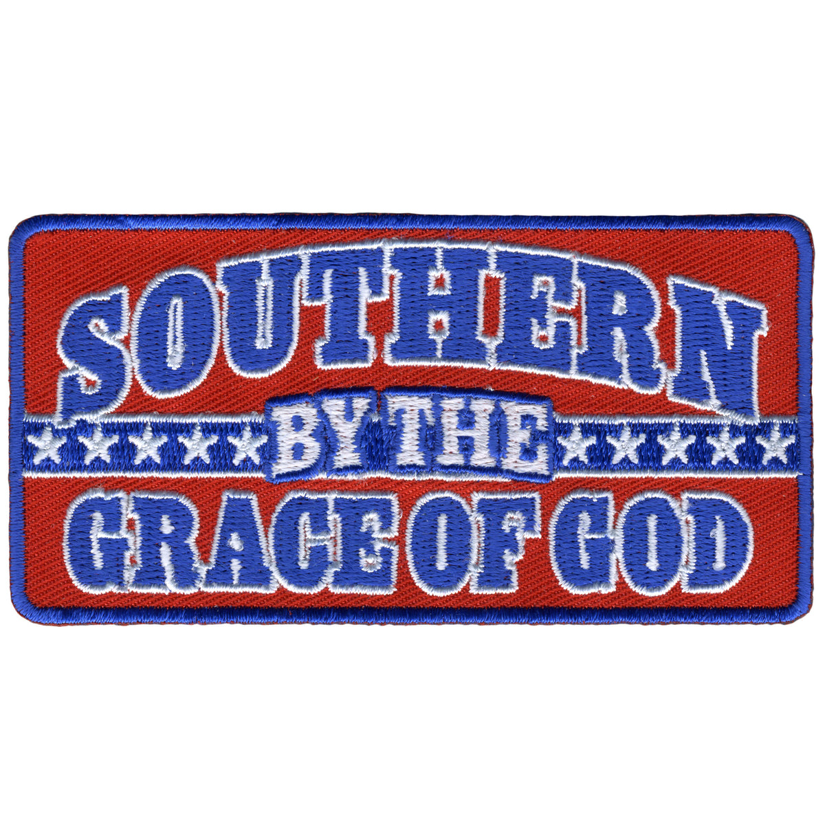 Hot Leathers Southern By The Grace of God Patch