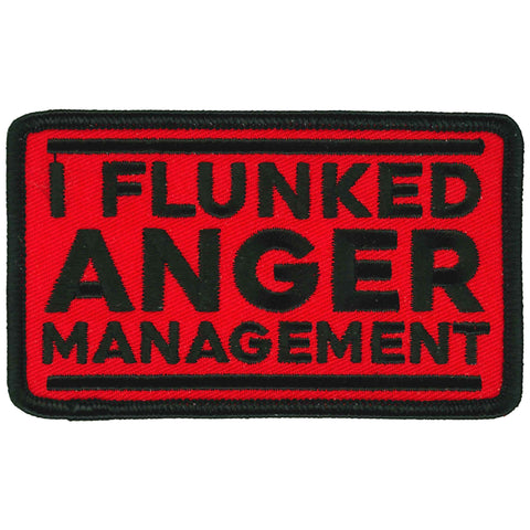 Hot Leathers Anger Management Patch