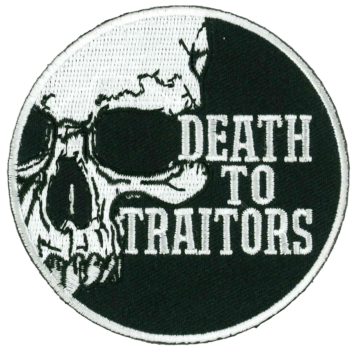 Hot Leathers Death To Traitors Patch