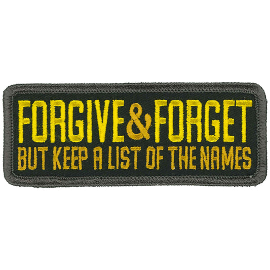 Hot Leathers Forgive & Forget Patch
