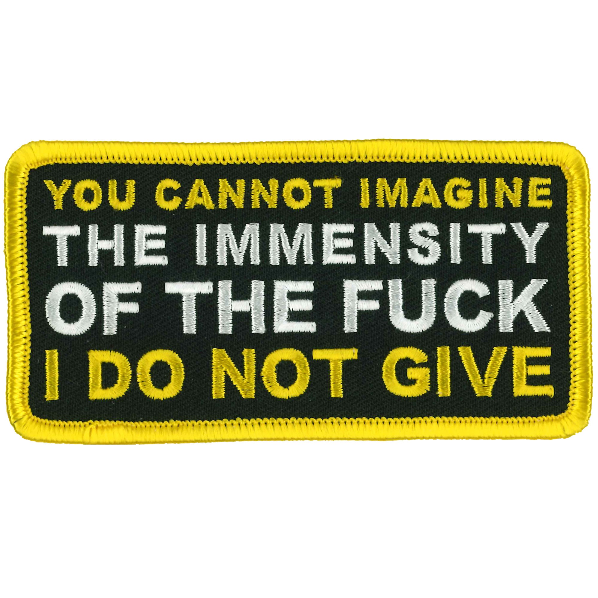 Hot Leathers You Cannot Imagine 4" X 2" Patch