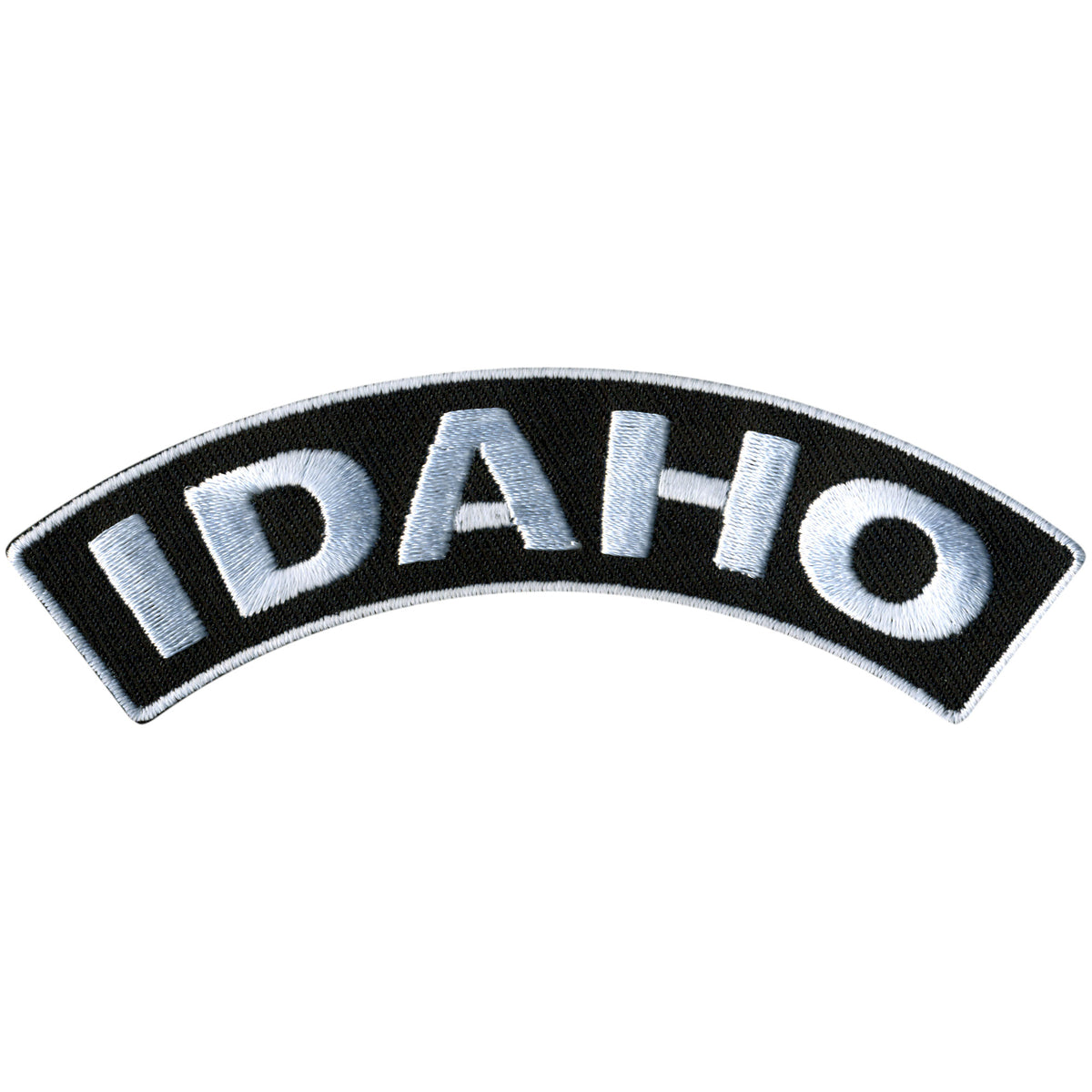 Hot Leathers Idaho 4” X 1” Top Rocker Patch