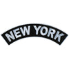 Hot Leathers New York  12” X 3” Top Rocker Patch