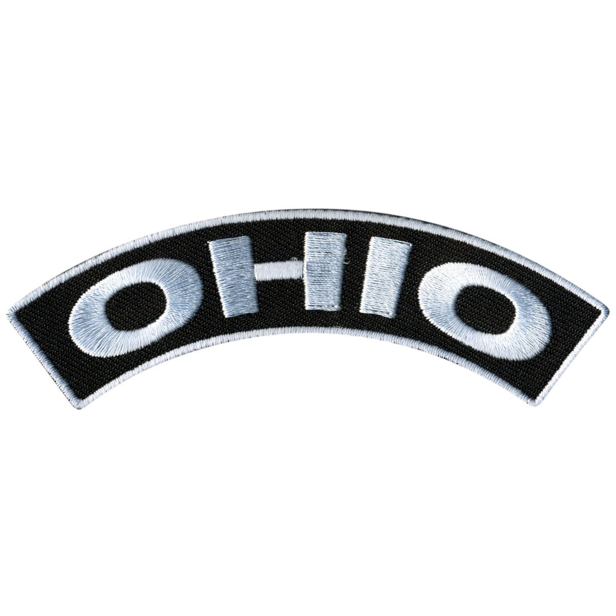 Hot Leathers Ohio 4” X 1” Top Rocker Patch