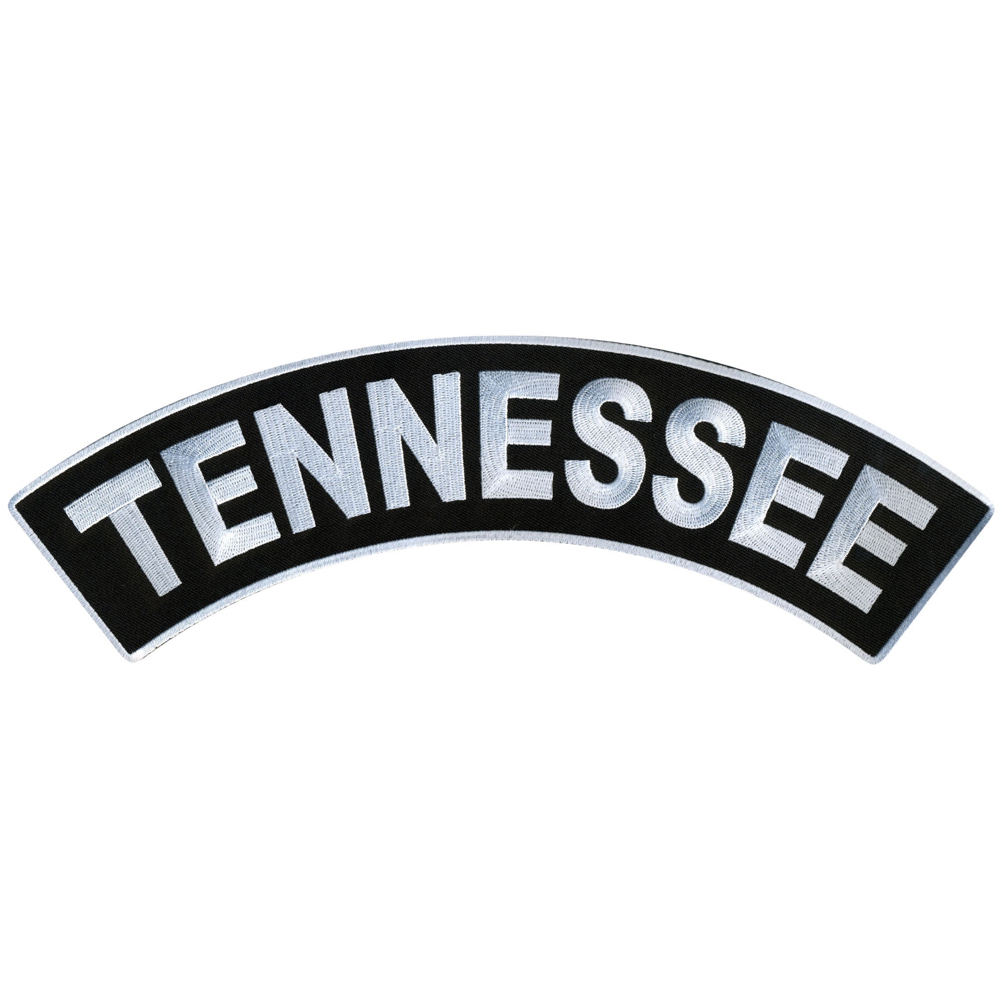 Hot Leathers Tennessee 12” X 3” Top Rocker Patch