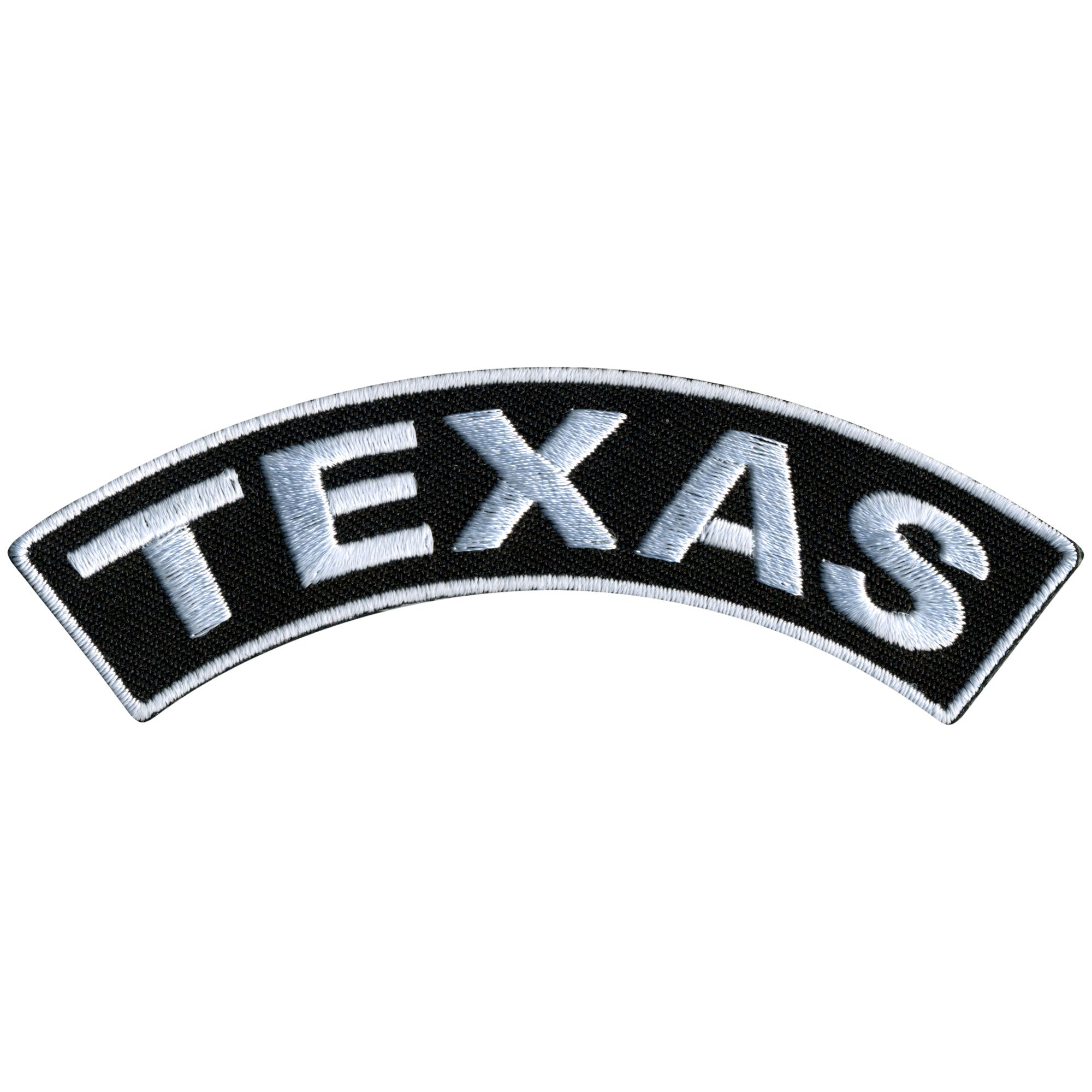 Hot Leathers Texas 4” X 1” Top Rocker Patch