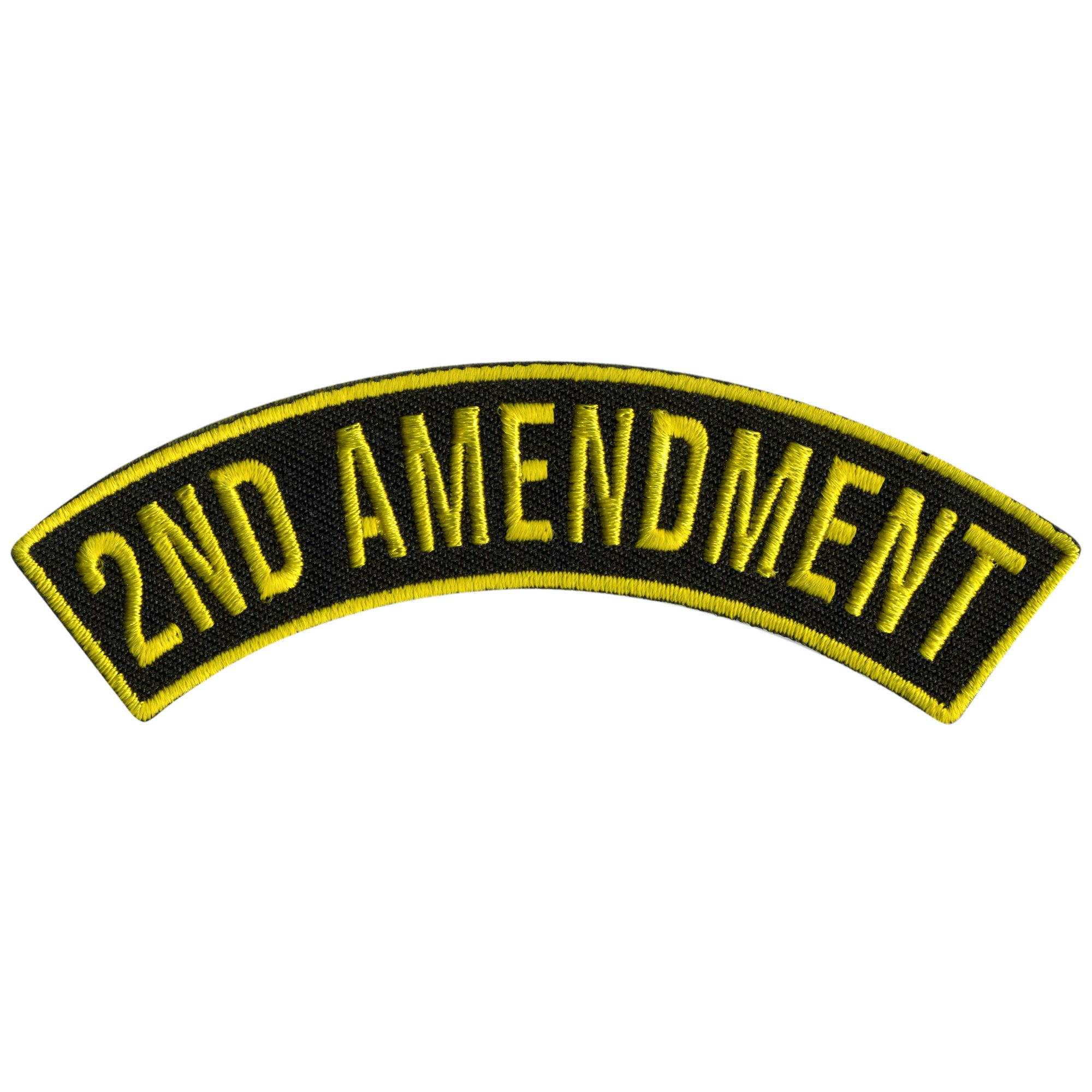 Hot Leathers 2nd Amendment 4 X 1 Top Rocker Patch