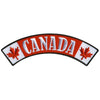Hot Leathers Canada 4” X 1” Top Rocker Patch