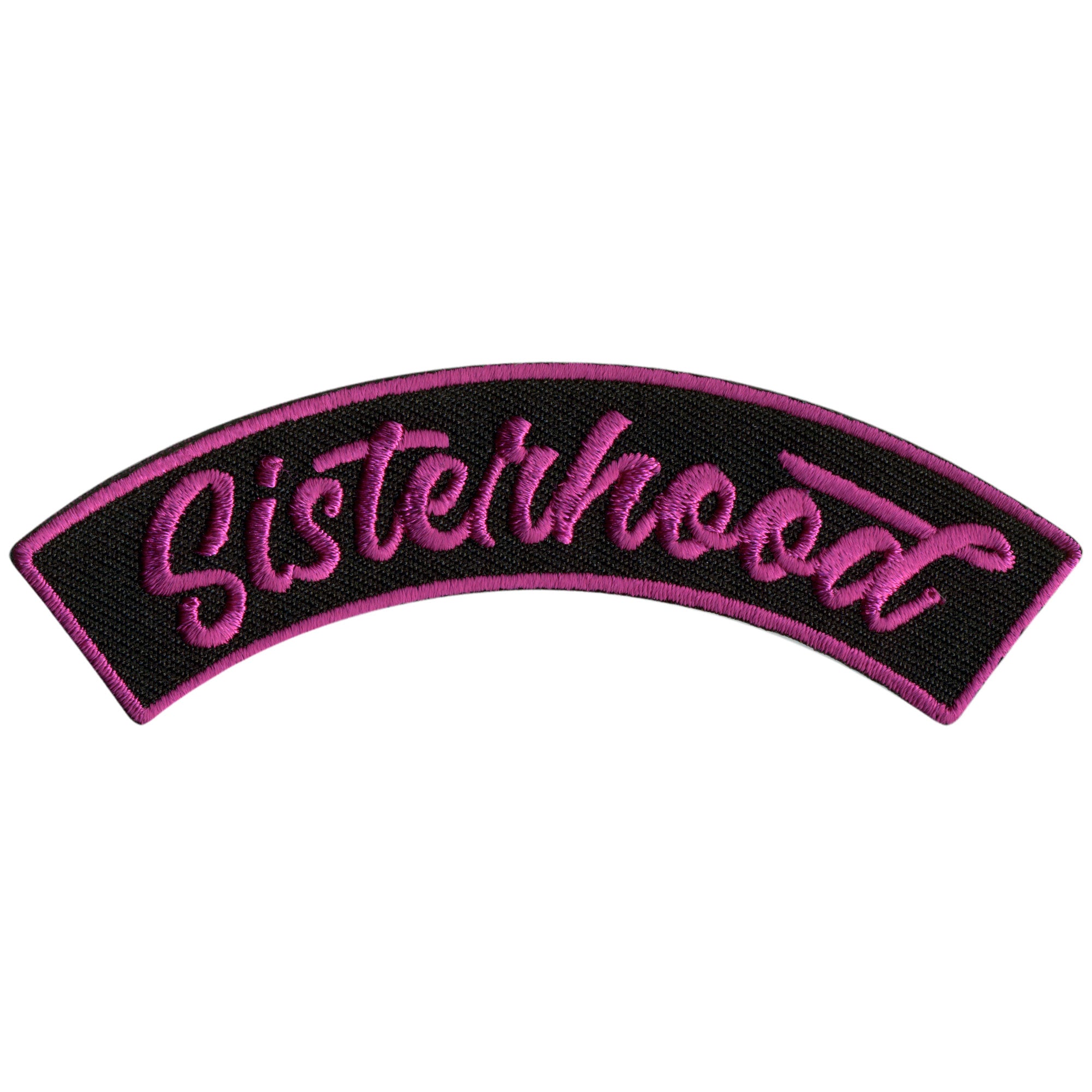Hot Leathers Sisterhood 4” X 1” Top Rocker Patch