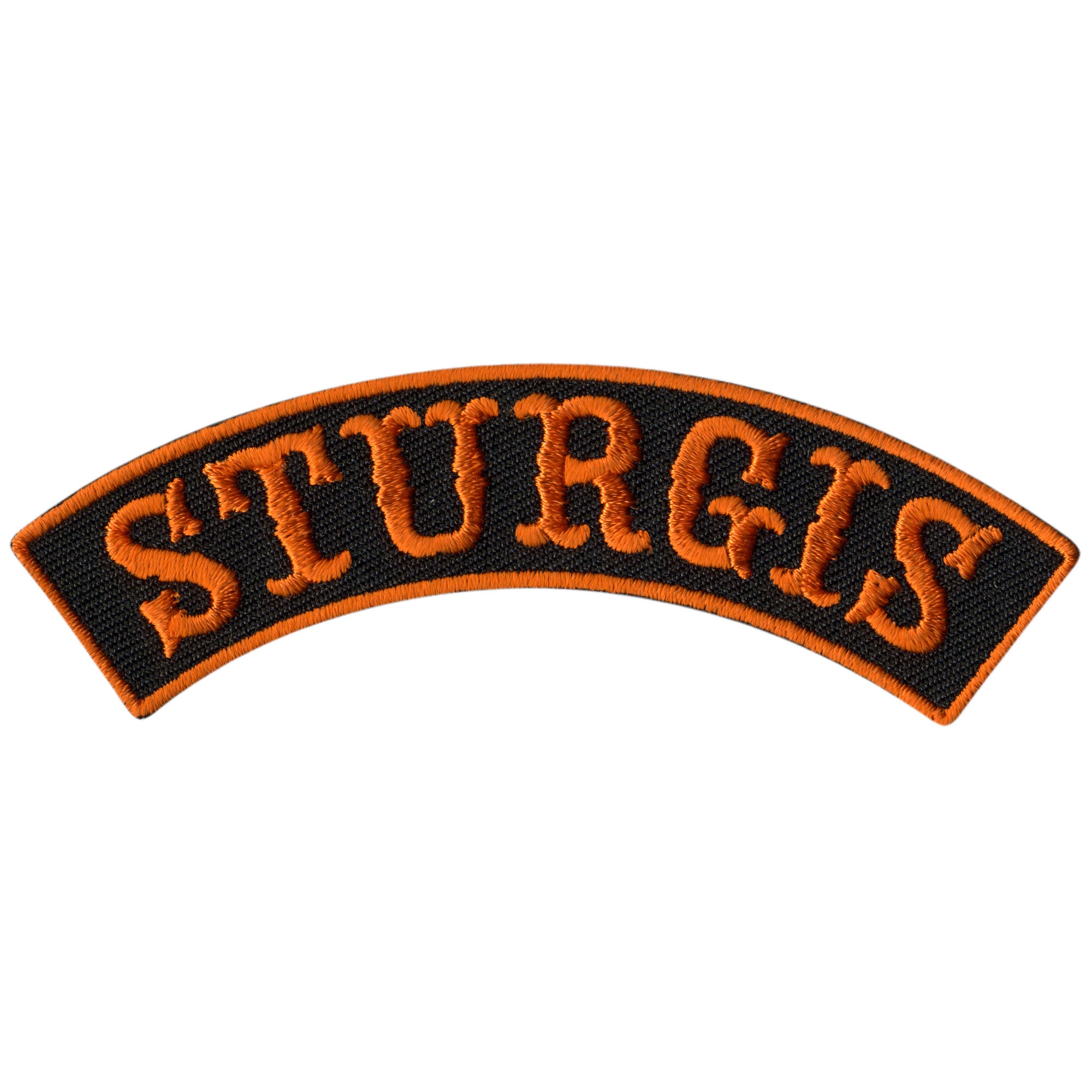 Hot Leathers Sturgis 4” X 1” Top Rocker Patch