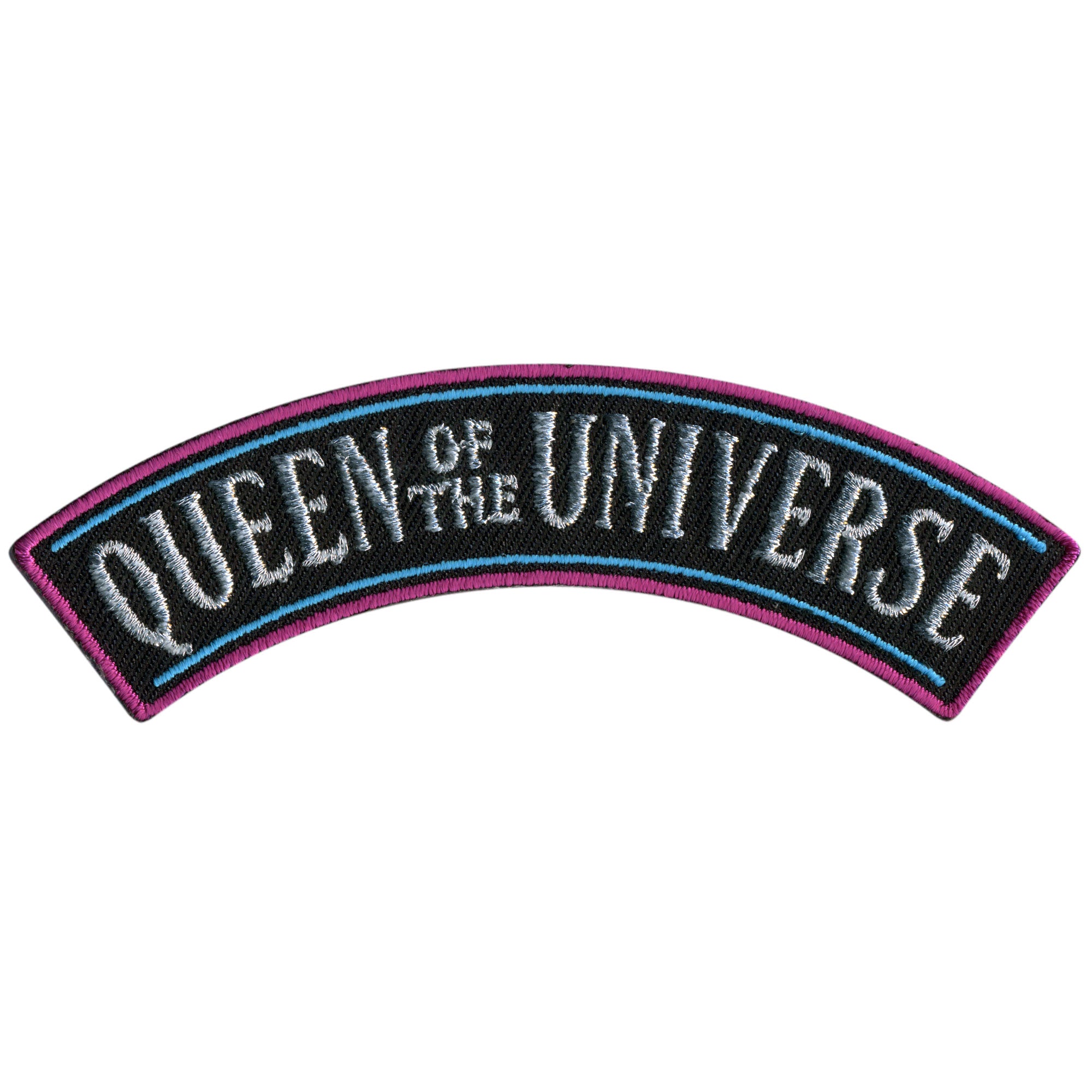Hot Leathers Queen Of The Universe 4” X 1” Top Rocker Patch