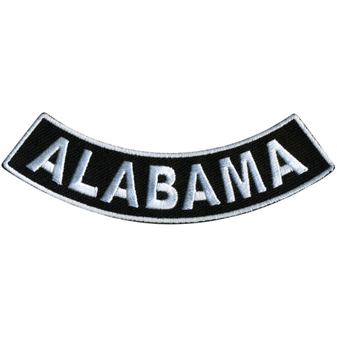Hot Leathers Alabama 4” X 1” Bottom Rocker Patch