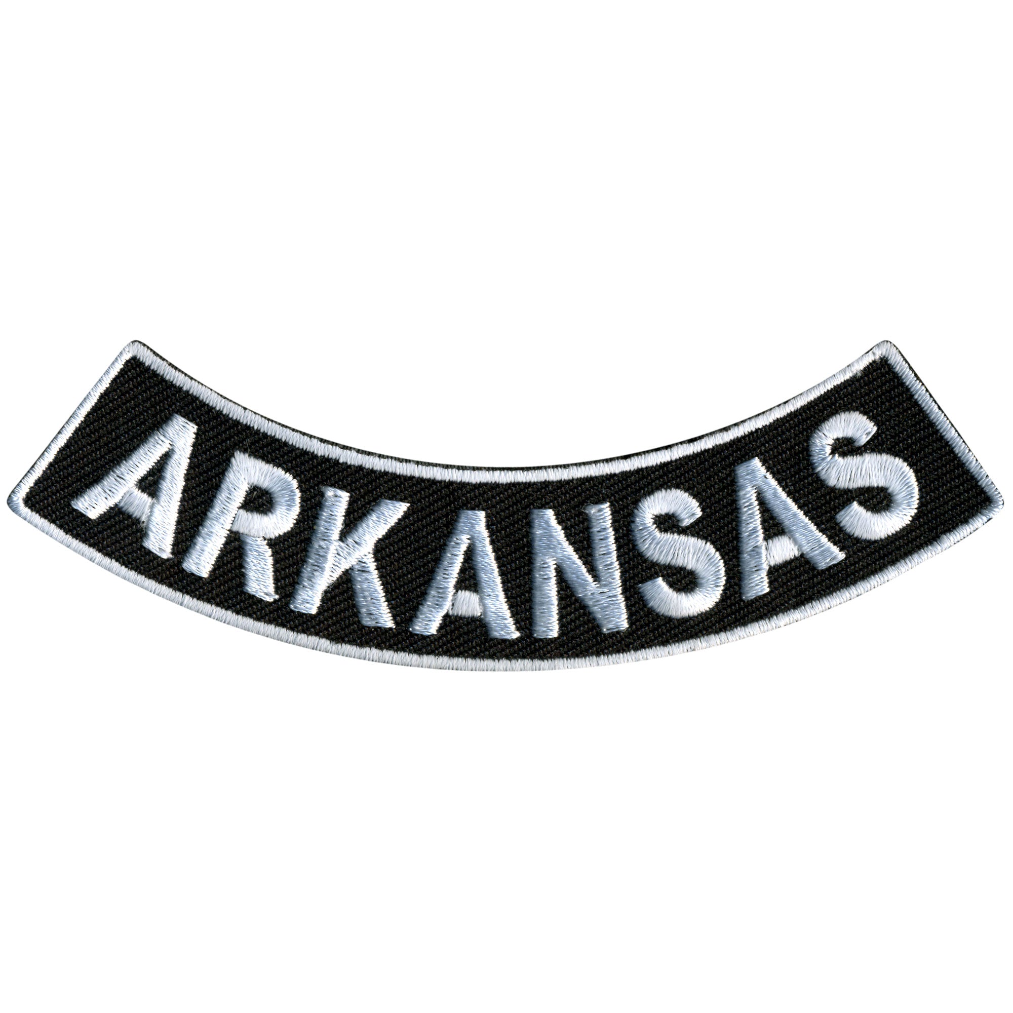 Hot Leathers Arkansas 4” X 1” Bottom Rocker Patch
