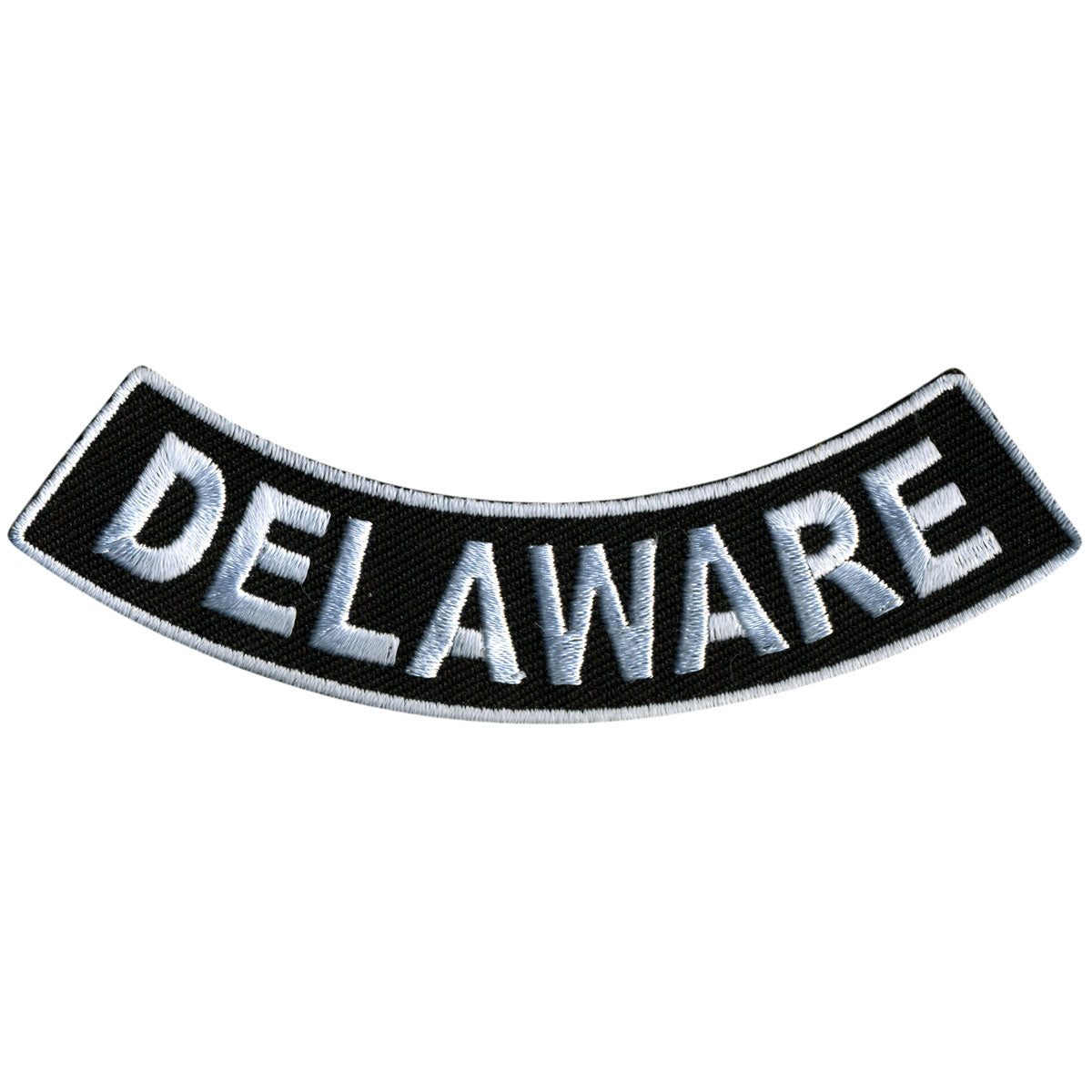 Hot Leathers Delaware 4” X 1” Bottom Rocker Patch
