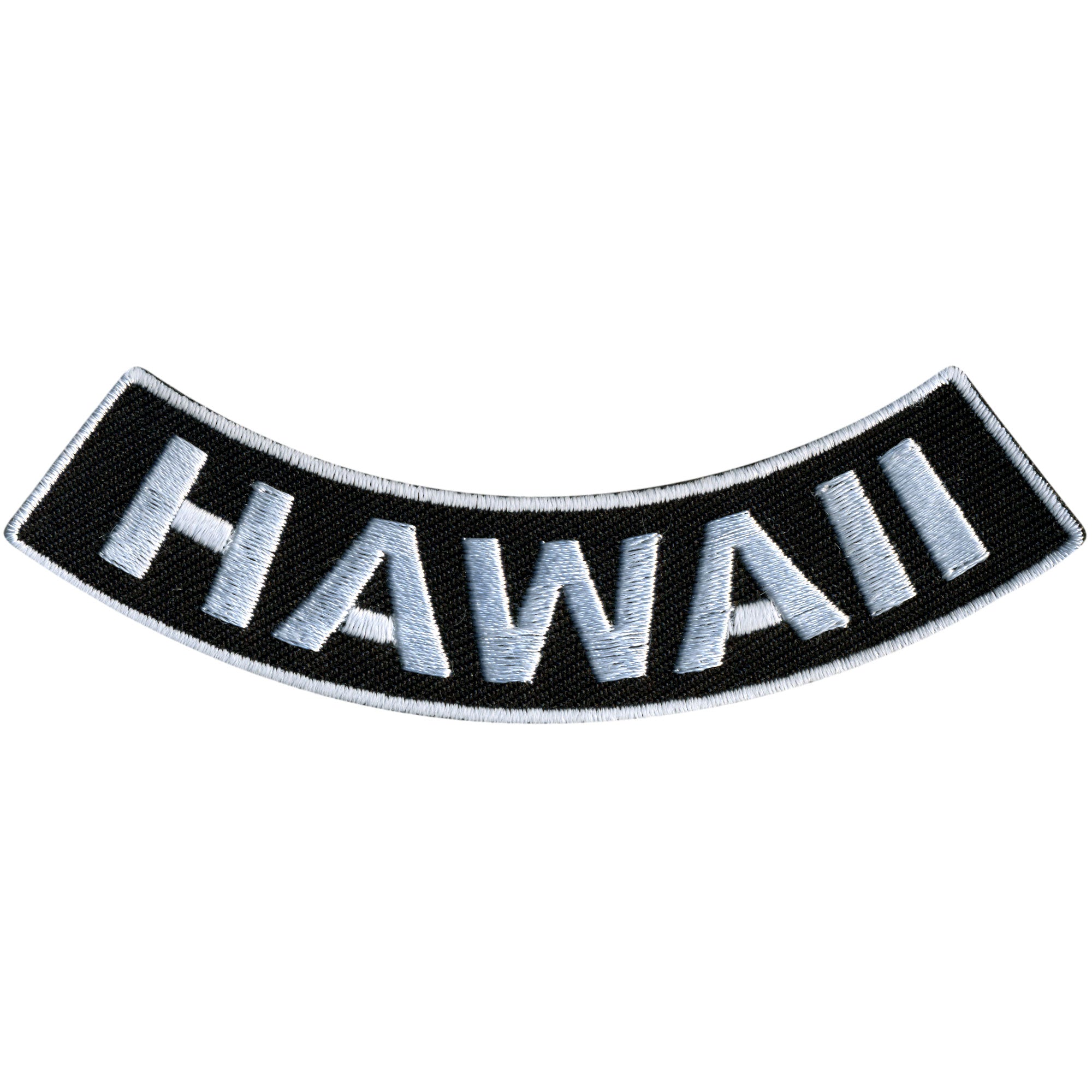 Hot Leathers Hawaii 4” X 1” Bottom Rocker Patch