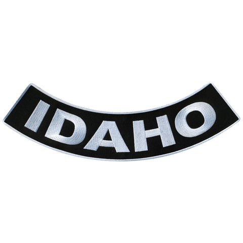 Hot Leathers Idaho 12” X 3” Bottom Rocker Patch