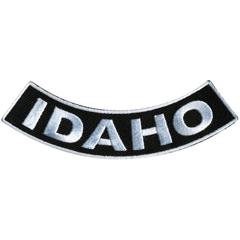 Hot Leathers Idaho 4” X 1” Bottom Rocker Patch