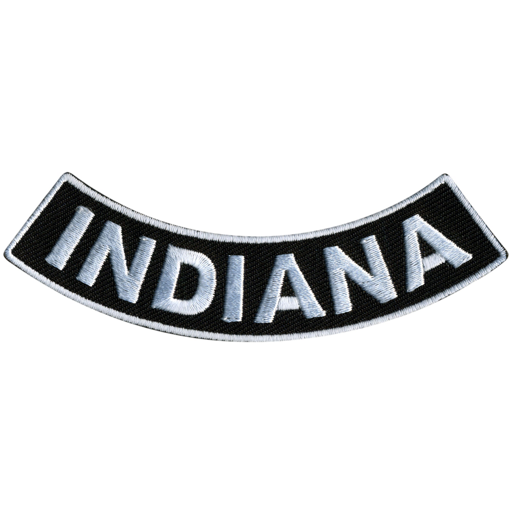Hot Leathers Indiana 4” X 1” Bottom Rocker Patch