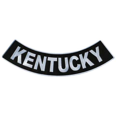 Hot Leathers Kentucky 12” X 3” Bottom Rocker Patch