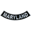 Hot Leathers Maryland 4” X 1” Bottom Rocker Patch