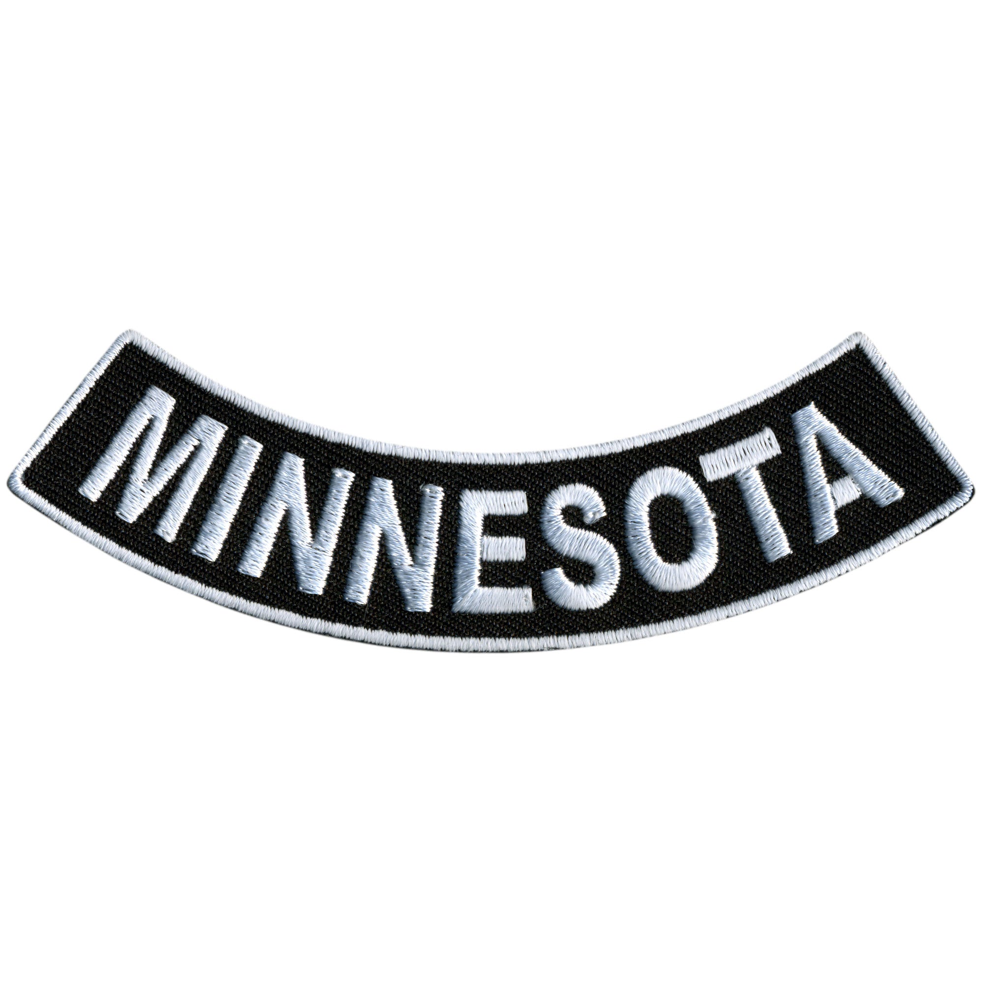 Hot Leathers Minnesota 4” X 1” Bottom Rocker Patch