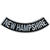 Hot Leathers New Hampshire 4” X 1” Bottom Rocker Patch