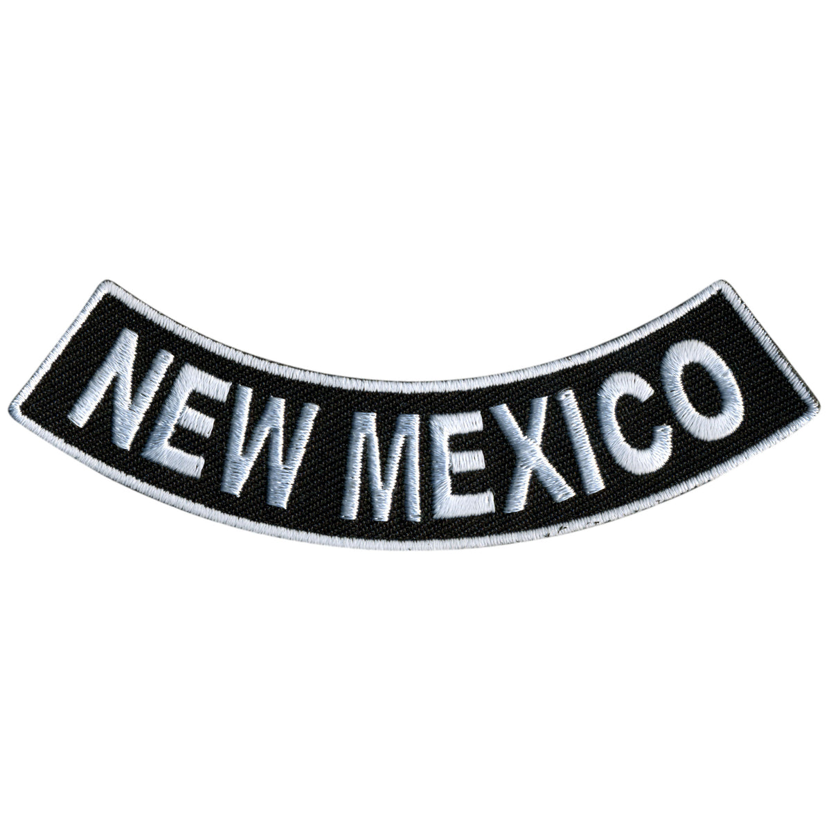 Hot Leathers New Mexico 4” X 1” Bottom Rocker Patch