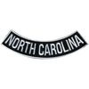 Hot Leathers North Carolina 4” X 1” Bottom Rocker Patch