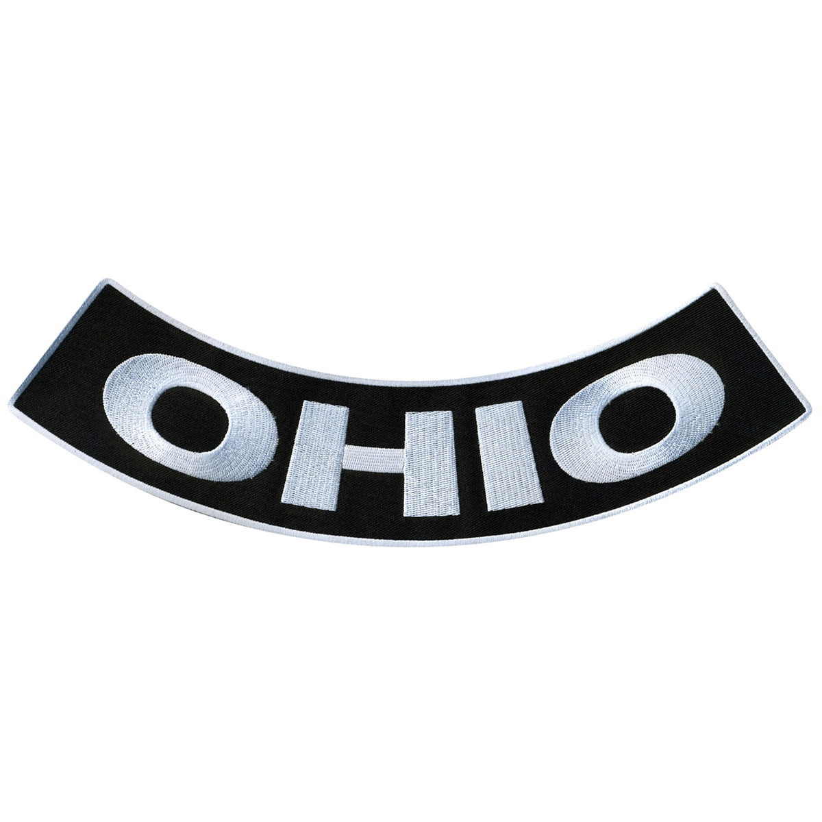 Hot Leathers Ohio 12” X 3” Bottom Rocker Patch