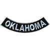 Hot Leathers Oklahoma 4” X 1” Bottom Rocker Patch