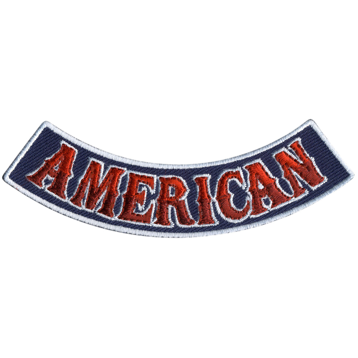 Hot Leathers American 4” X 1” Bottom Rocker Patch