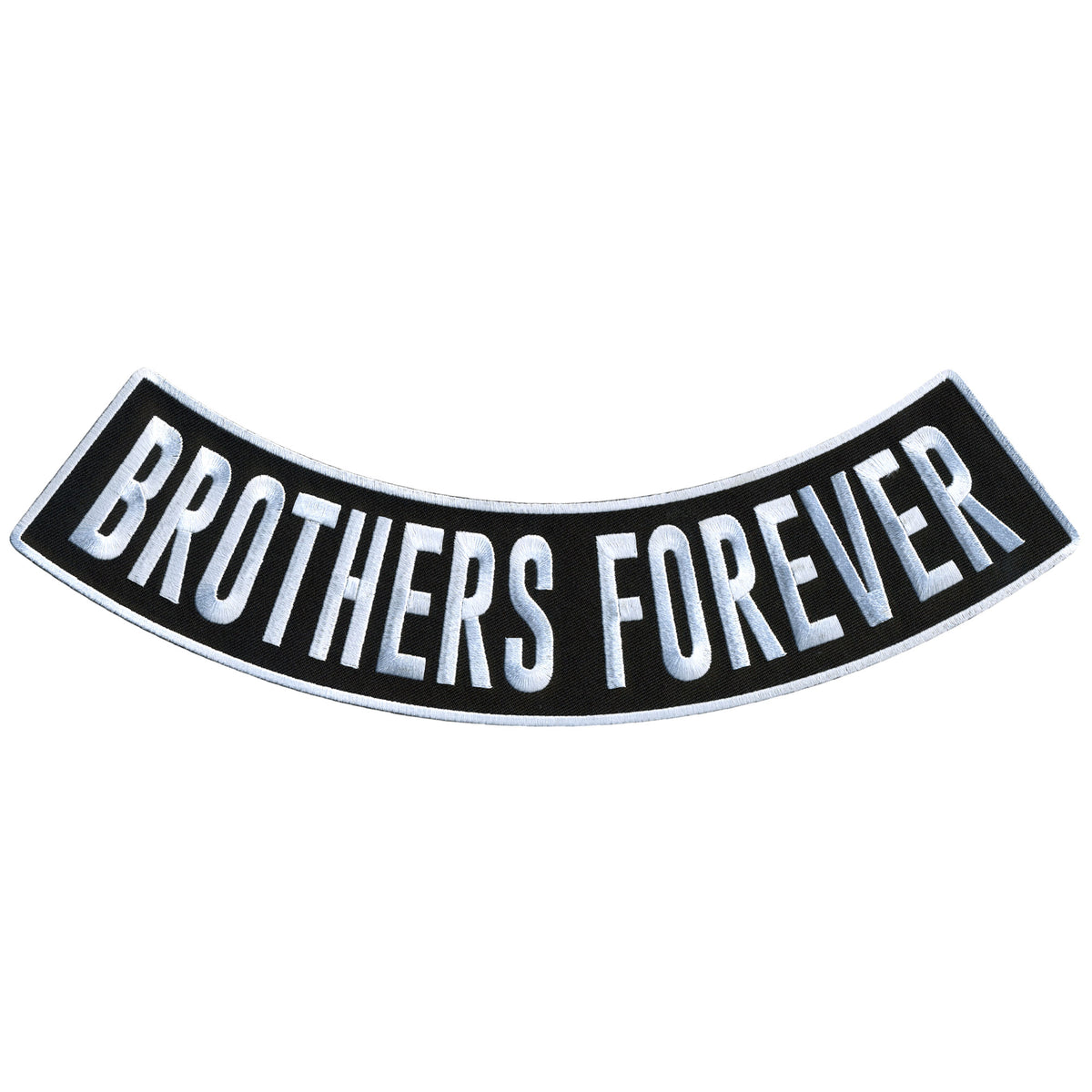 Hot Leathers Brothers Forever 12” X 3” Bottom Rocker Patch