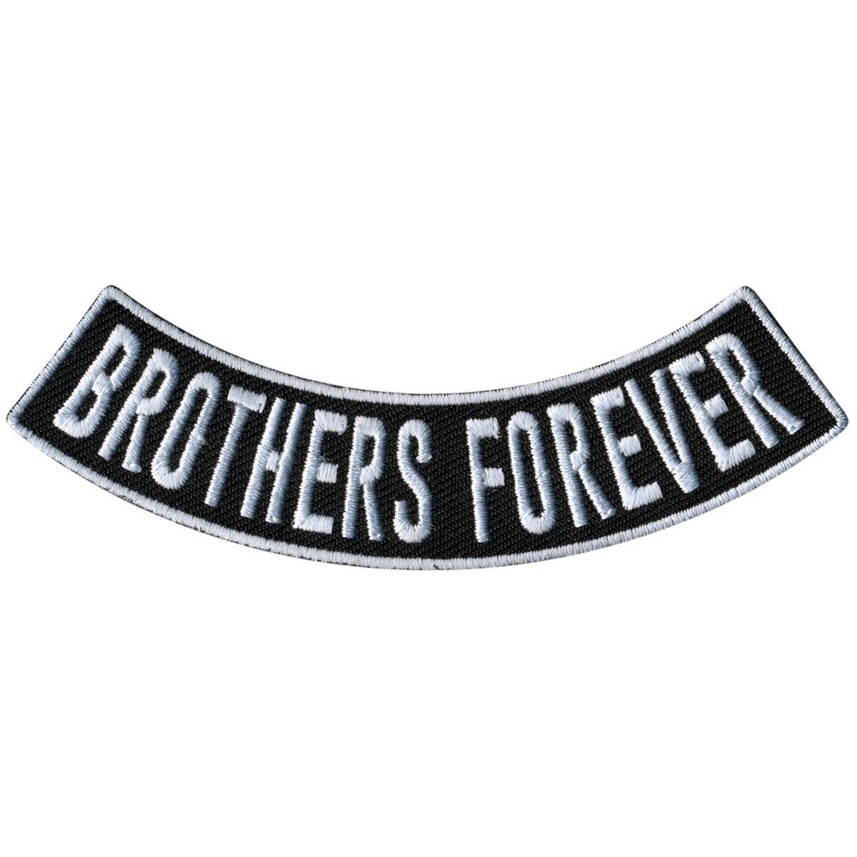 Hot Leathers Brothers Forever 4” X 1” Bottom Rocker Patch