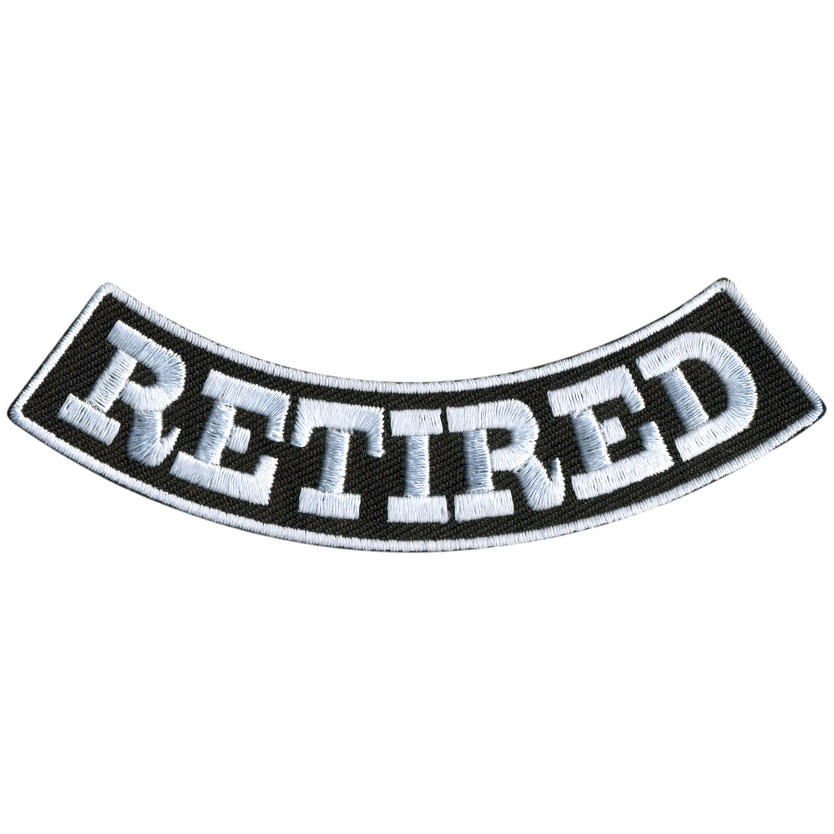 Hot Leathers Retired 4” X 1” Bottom Rocker Patch