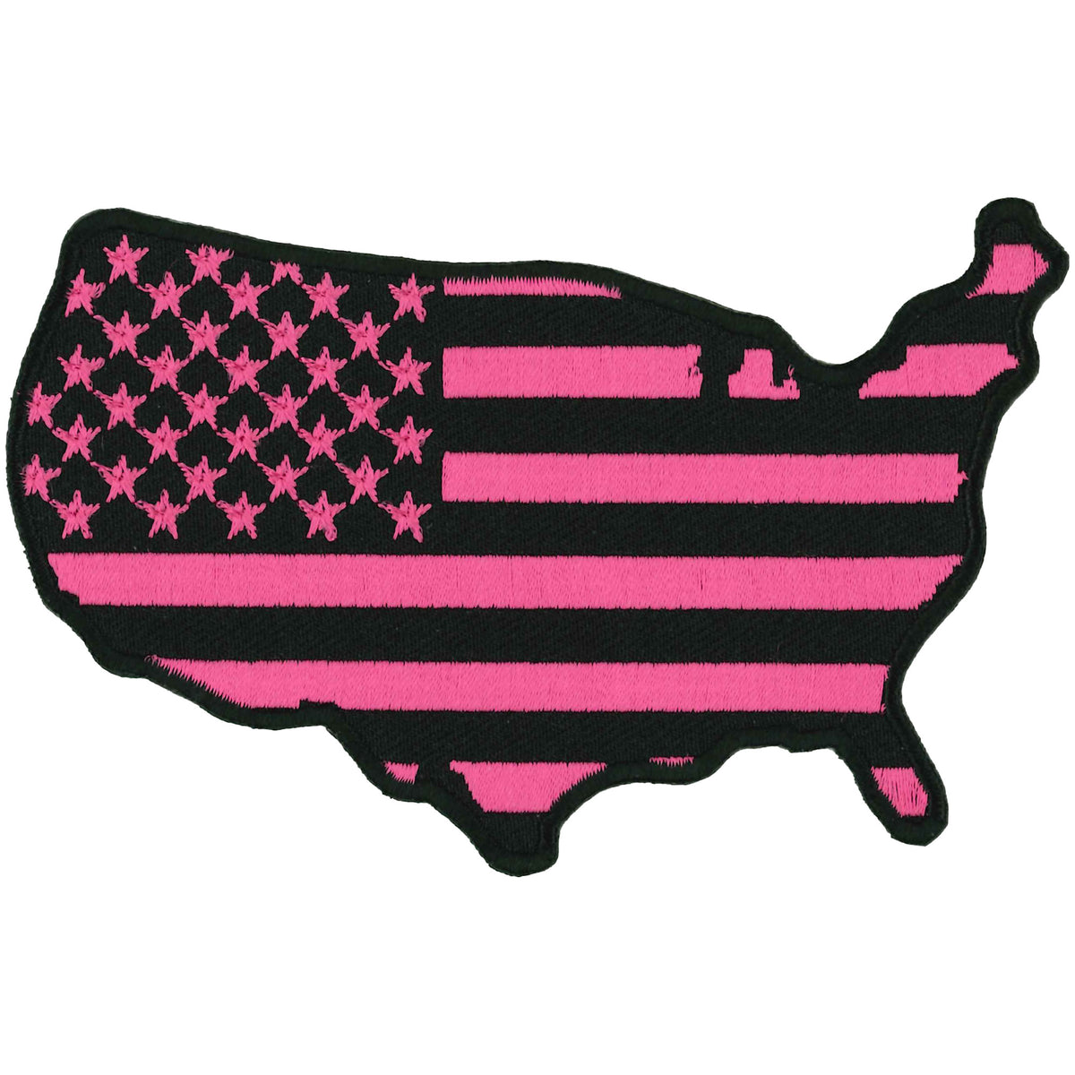 Hot Leathers Pink Country Flag 4" Patch