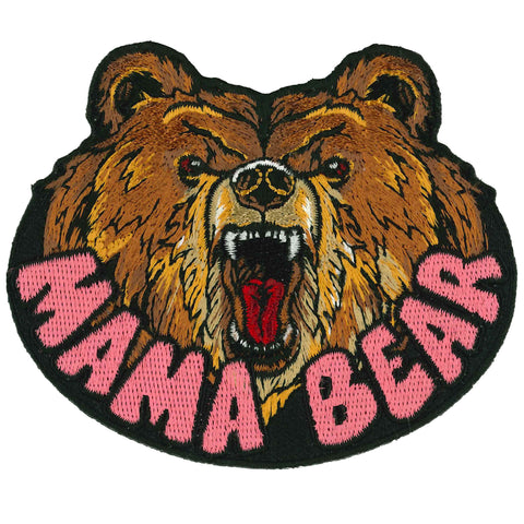 Hot Leathers Mama Bear 3.5" Patch