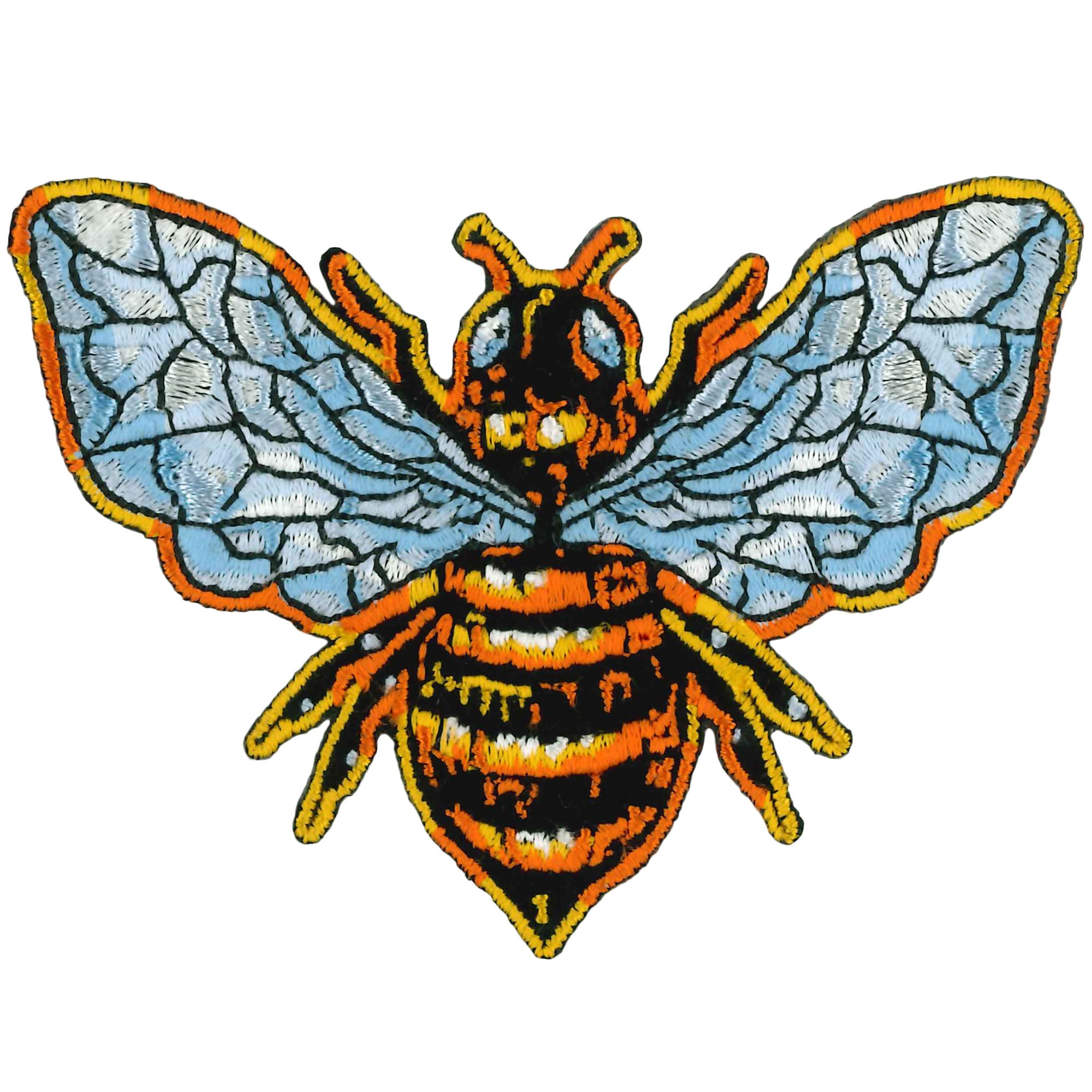 Hot Leathers Honey Bee 3.5" Patch