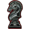 Hot Leathers Black Knight Chess Patch 3x5"
