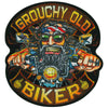 Hot Leathers Grouchy Biker Patch 11"