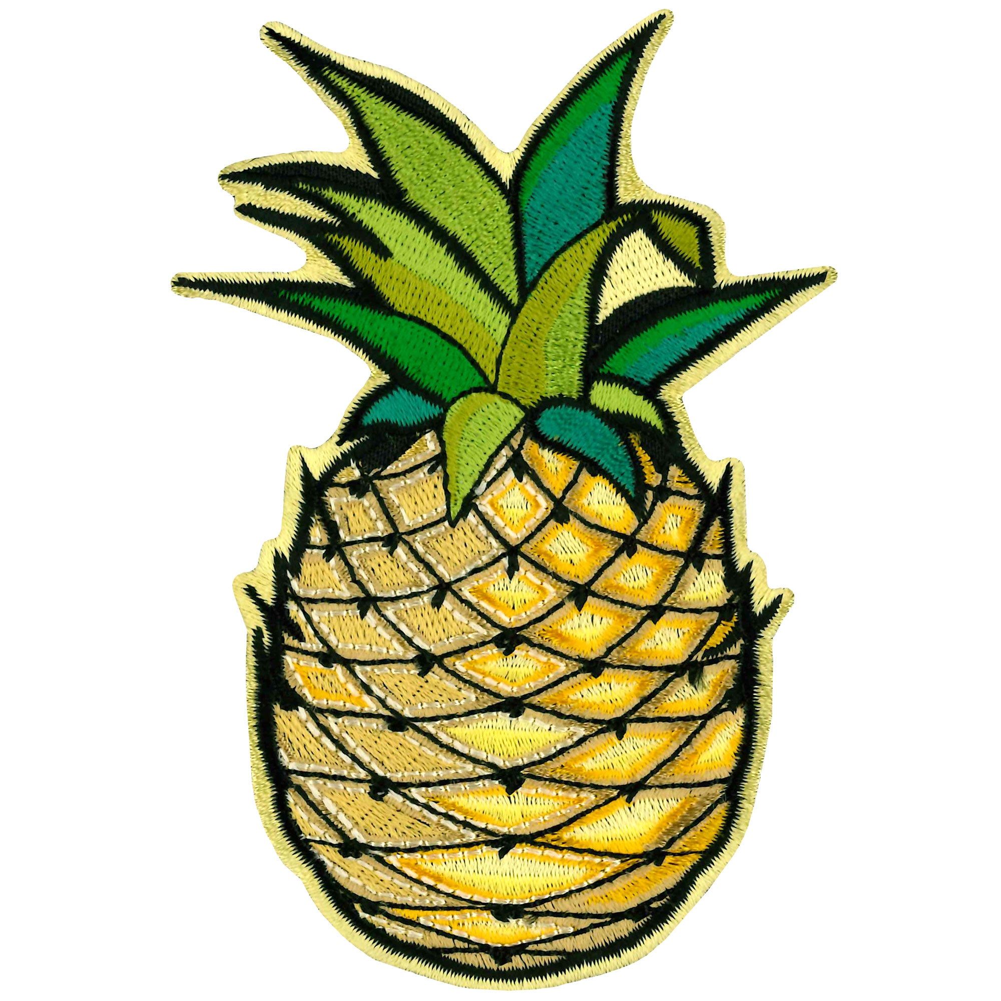 Hot Leathers Pineapple Patch 4.5"