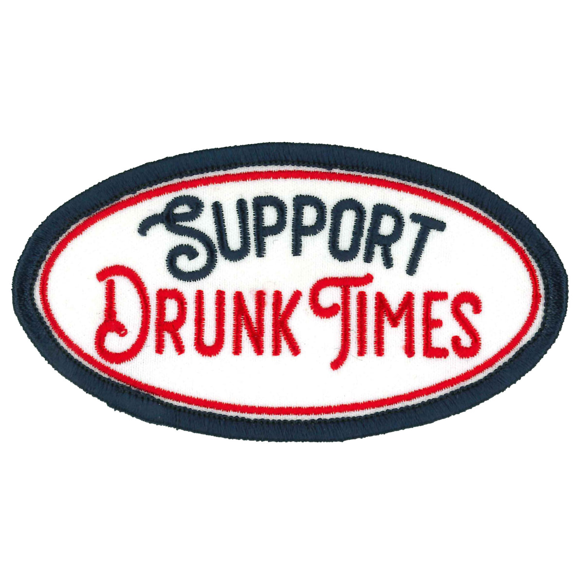 Hot Leathers Support Drunk Times Patch